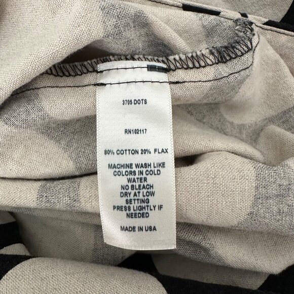 Eleven Stitch Design Pullover Bubble Short Dress Sleeveless Flax Blend Beige Pol - Picture 11 of 12